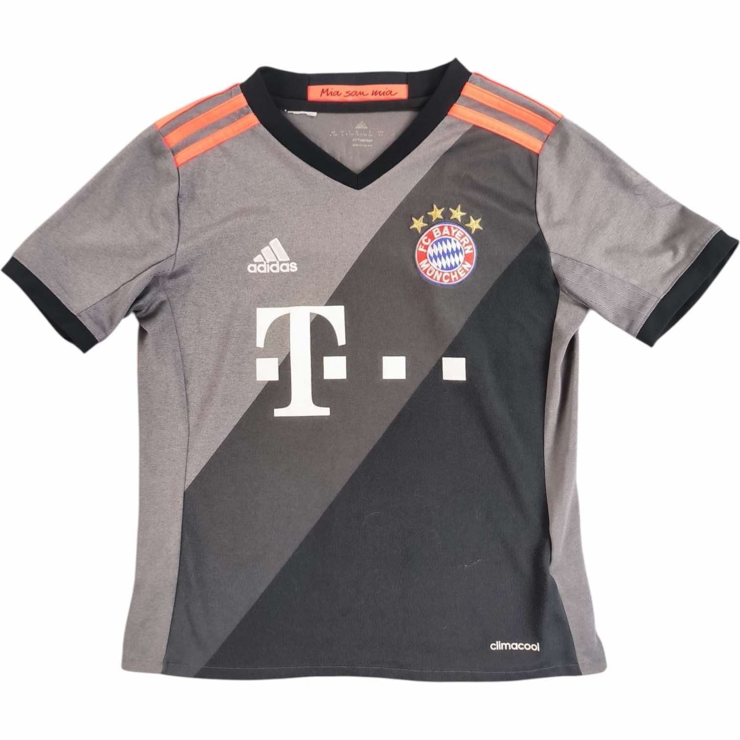 Bayern München 2016-17 Adidas vendég foci mez gyerek 140-es
