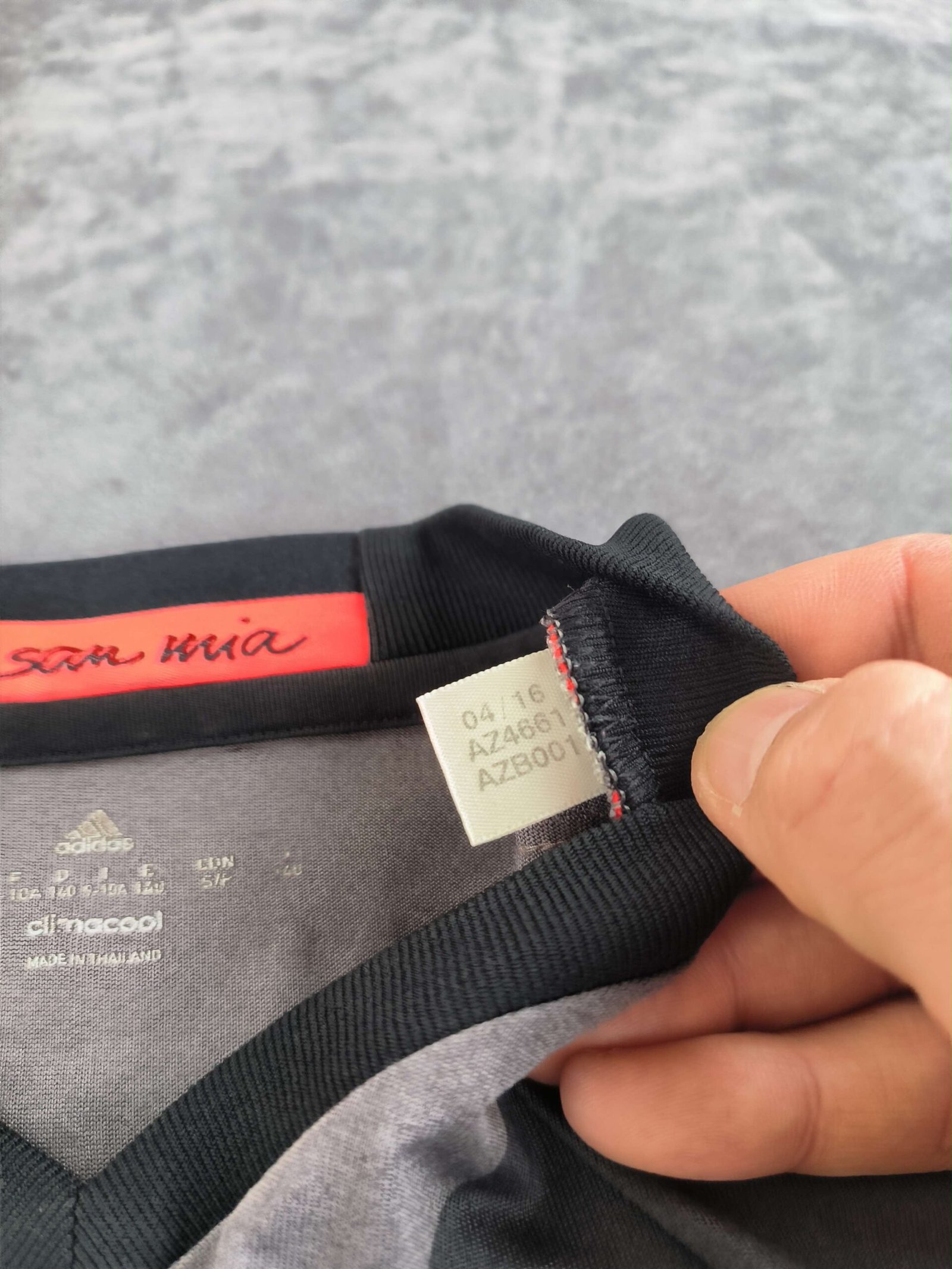 Bayern München 2016-17 Adidas vendég foci mez gyerek 140-es - Image 4