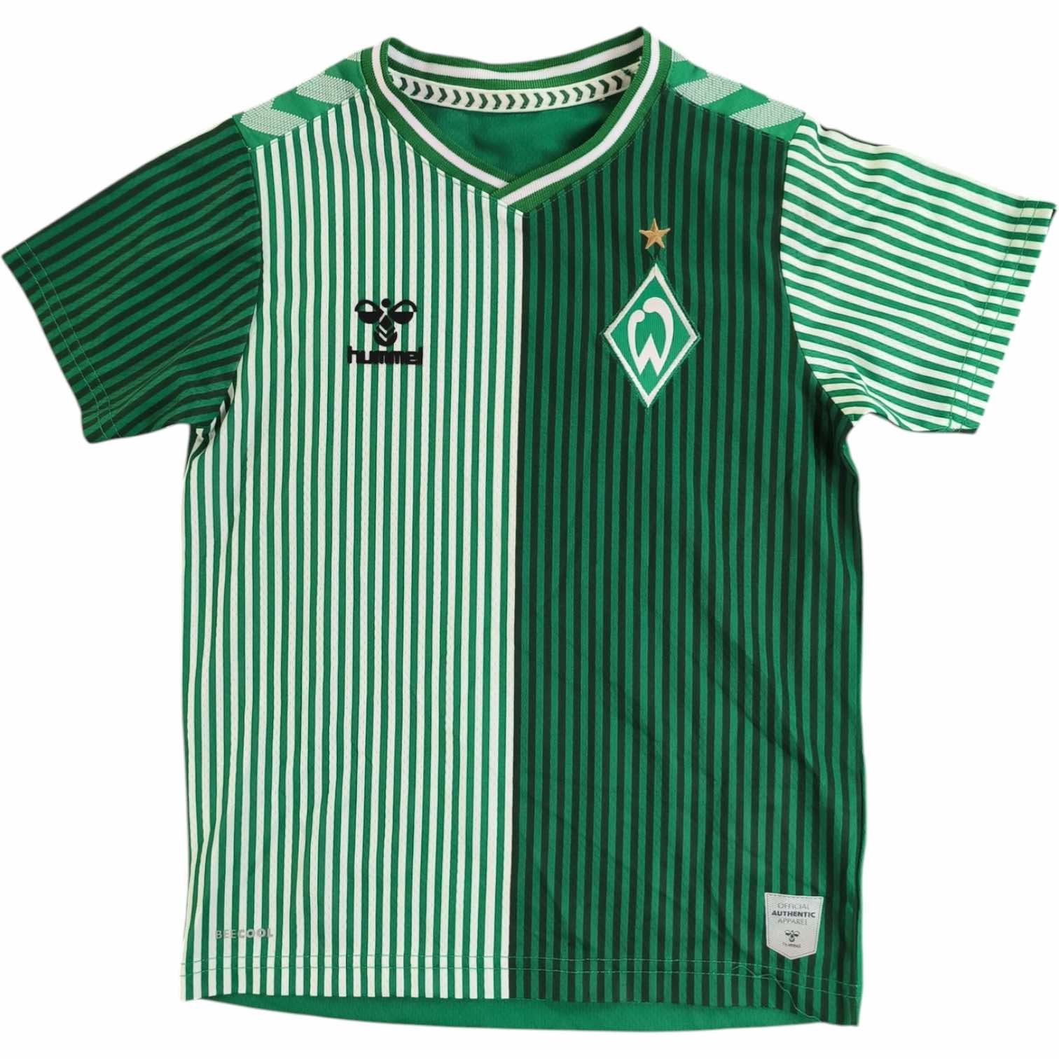 Werder Bremen 2023-24 Hummel hazai foci mez gyerek 128-as