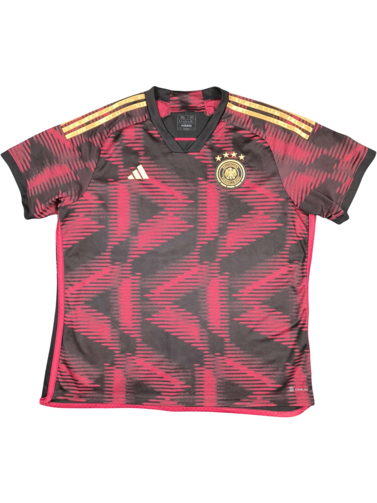 Németország Német válogatott 2022-24 Adidas vendég foci mez XXL-es