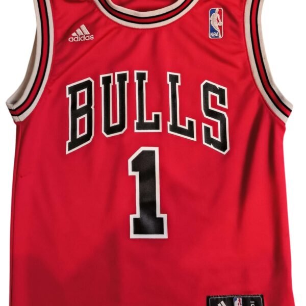 Chicago Bulls Derrick Rose Adidas NBA mez gyerek S-es