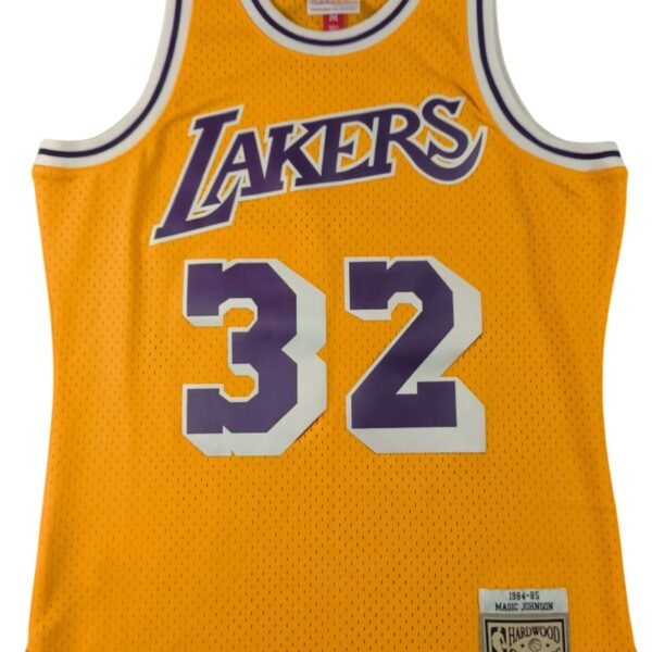 Los Angeles Lakers Magic Johnson Mitchell and Ness Swingman NBA mez M-es