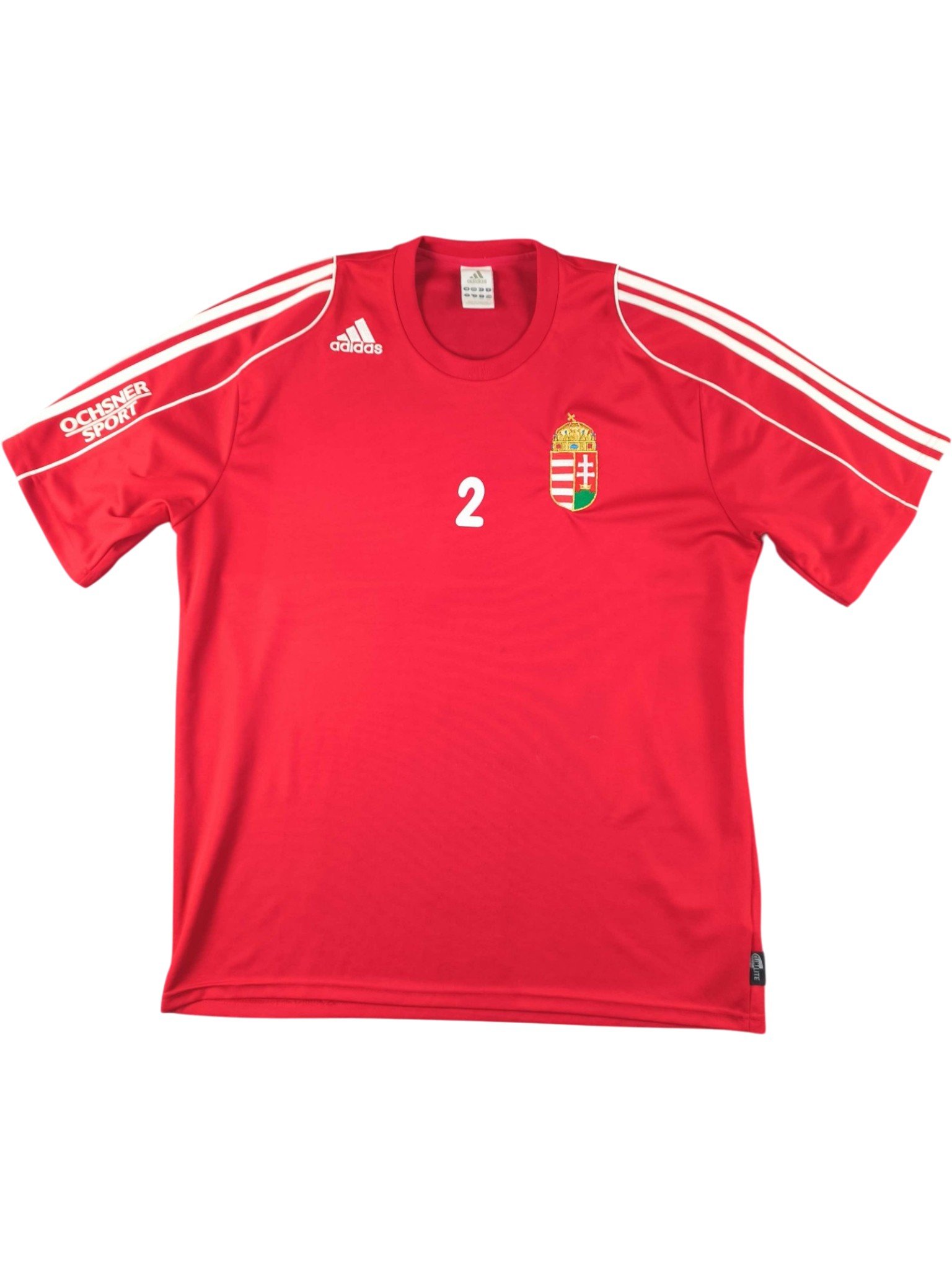Magyarország Magyar válogatott 2011 Adidas hazai #2 foci mez L-es