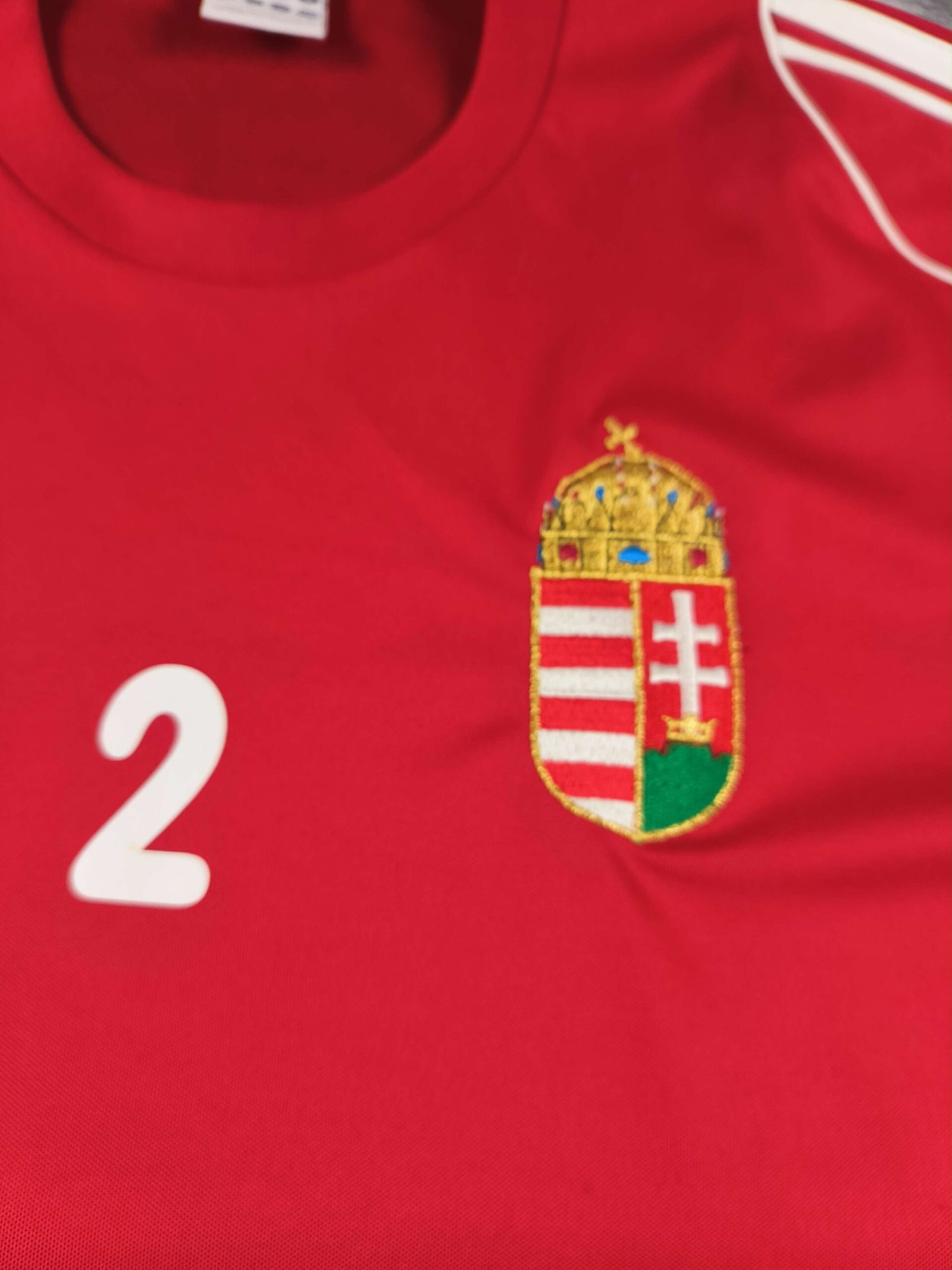 Magyarország Magyar válogatott 2011 Adidas hazai #2 foci mez L-es - Image 4