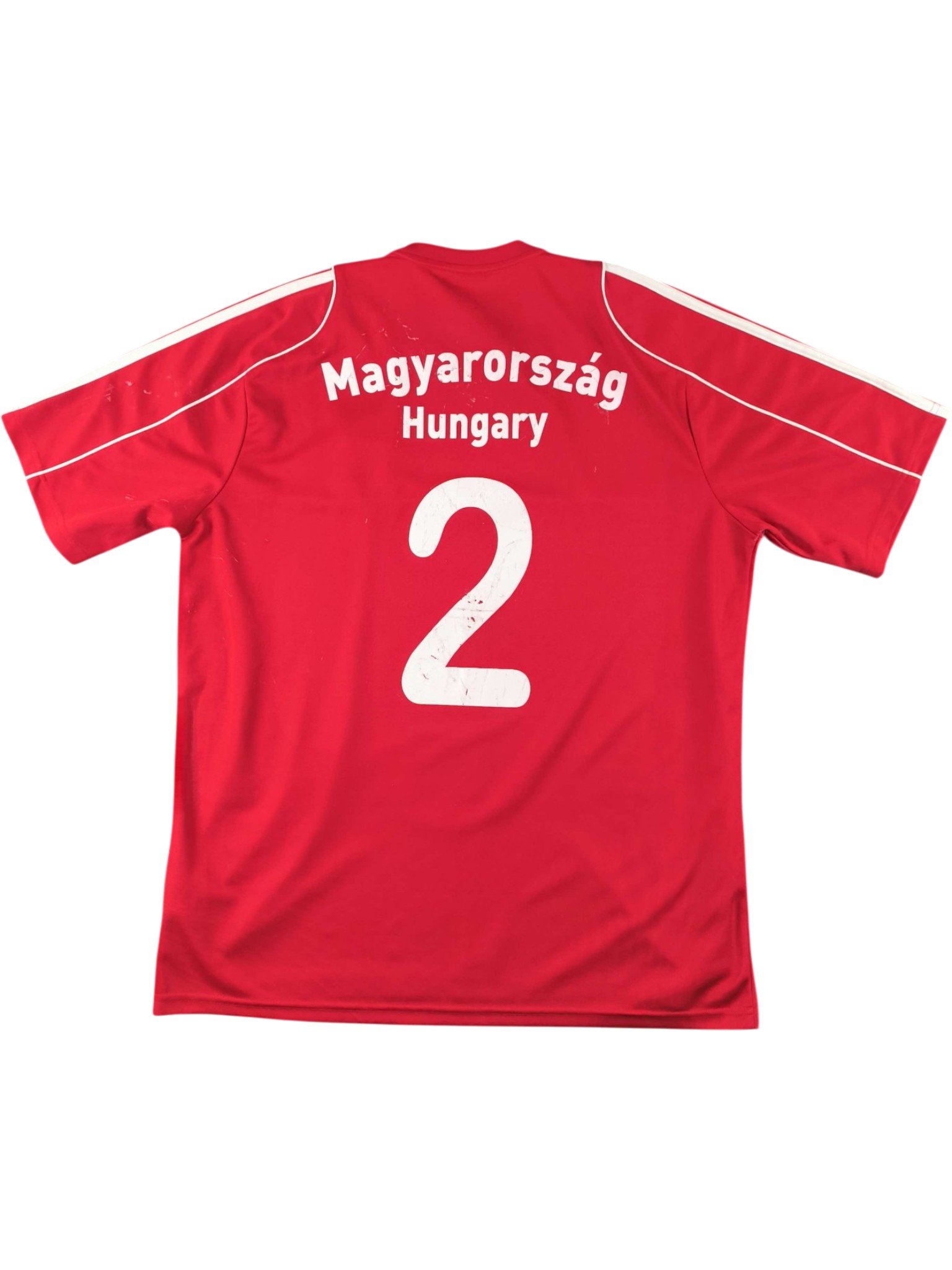 Magyarország Magyar válogatott 2011 Adidas hazai #2 foci mez L-es - Image 2