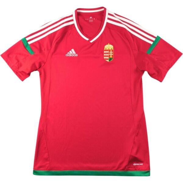 Magyarország Magyar válogatott 2016-18 Adidas hazai foci mez S-es