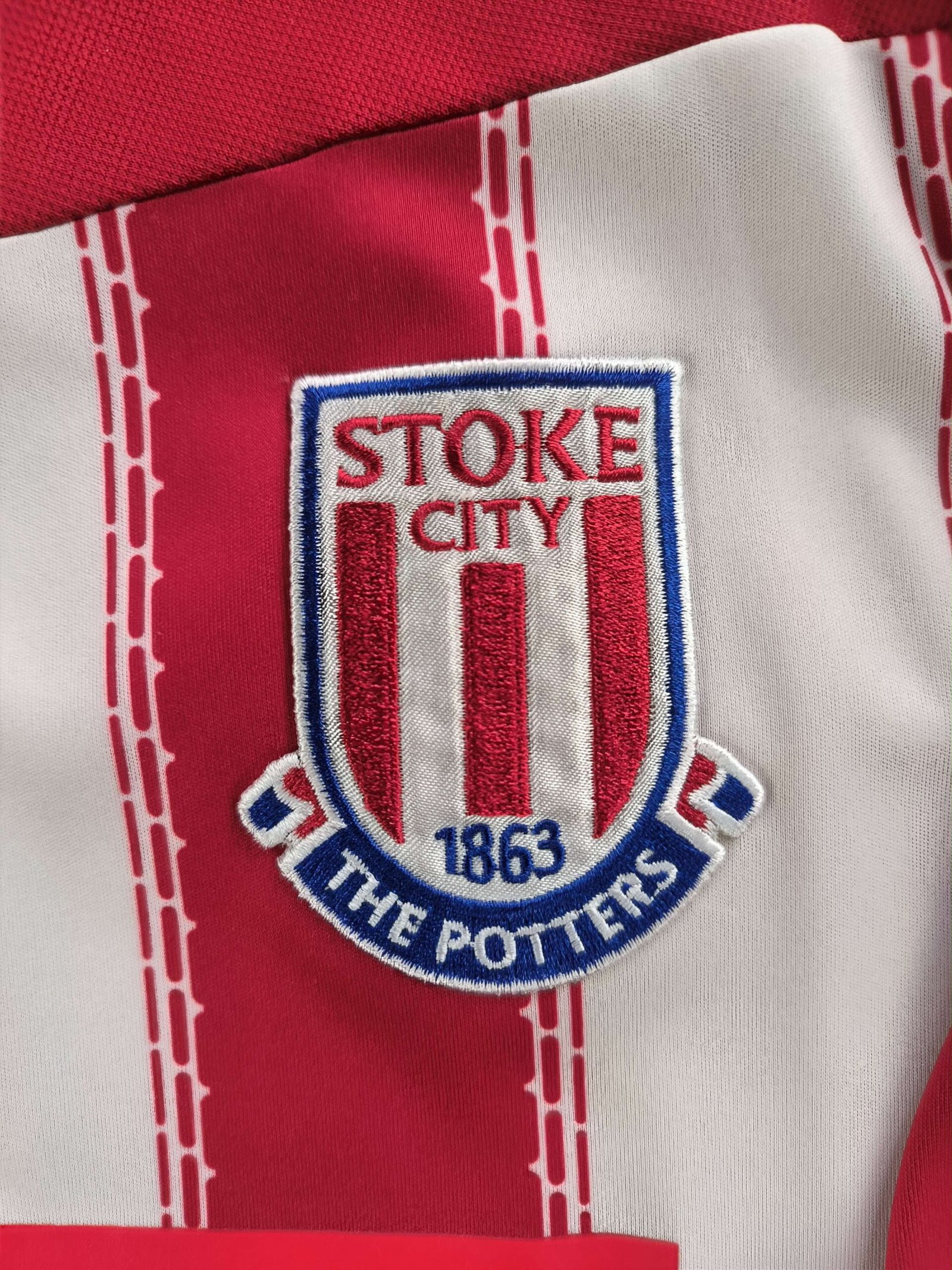 Stoke City 2010-11 Adidas hazai Dean Whitehead foci mez L-es - Image 4