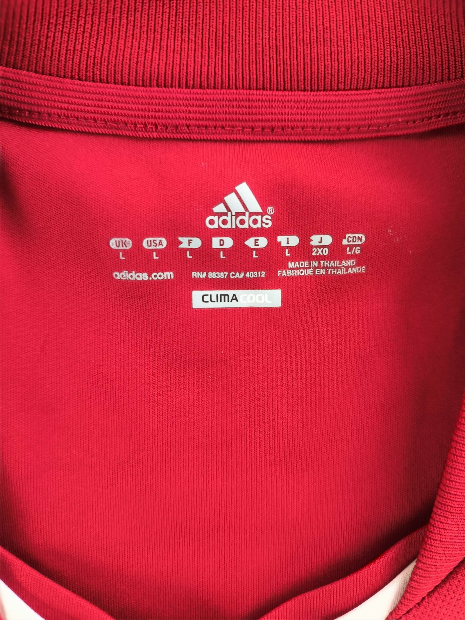 Stoke City 2010-11 Adidas hazai Dean Whitehead foci mez L-es - Image 5