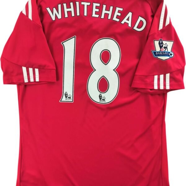 Stoke City 2010-11 Adidas hazai Dean Whitehead foci mez L-es
