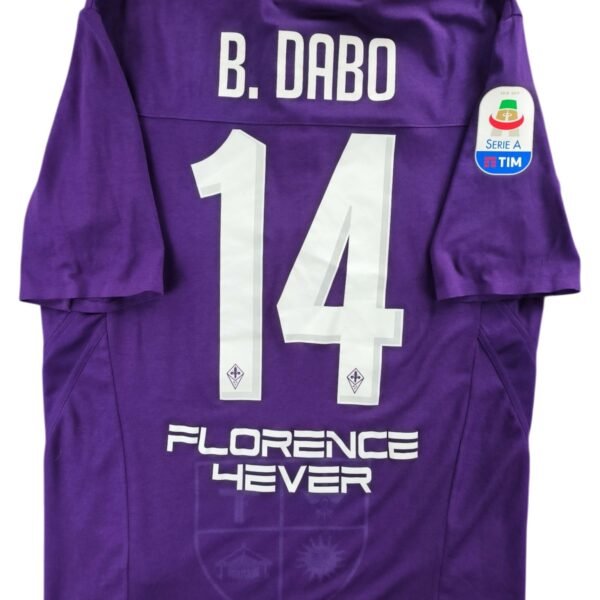 Fiorentina 2018-19 Le Coq Sportif hazai Bryan Dabo foci mez M-es