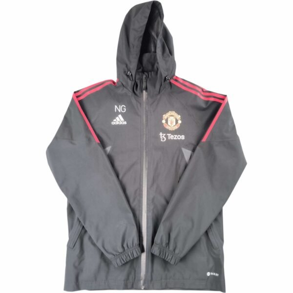 Manchester United 2022-23 Adidas kabát M-es