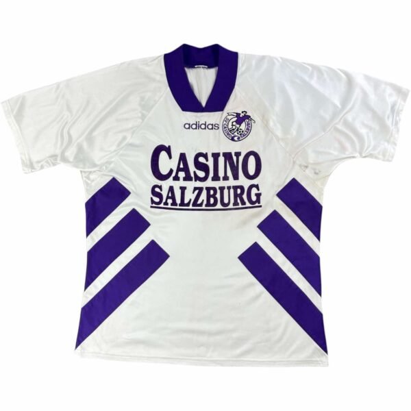Casino Salzburg 1995-96 Adidas vendég foci mez L-es