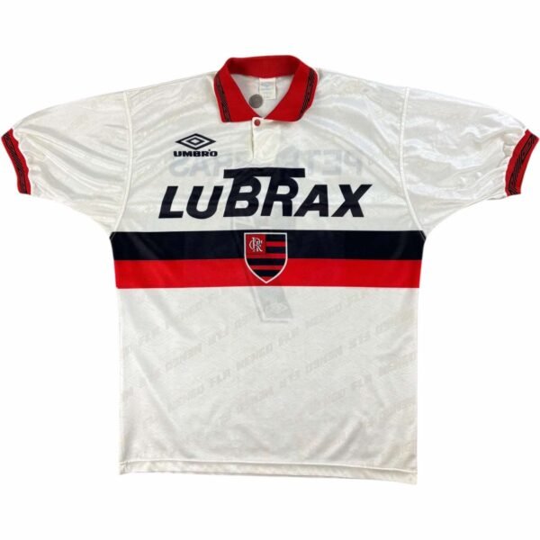 Flamengo 1993-95 Umbro vendég foci mez L-es