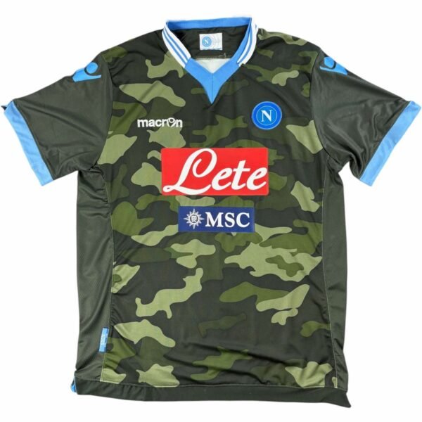 Napoli 2013-14 Macron vendég *Új* foci mez XL-es