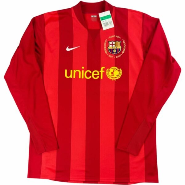 FC Barcelona 2007-08 Nike kapus Player Issue *Új* foci mez XL-es