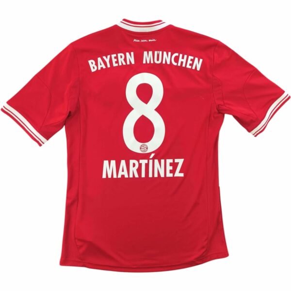 Bayern München 2013-14 Adidas hazai Javi Martinez foci mez S-es