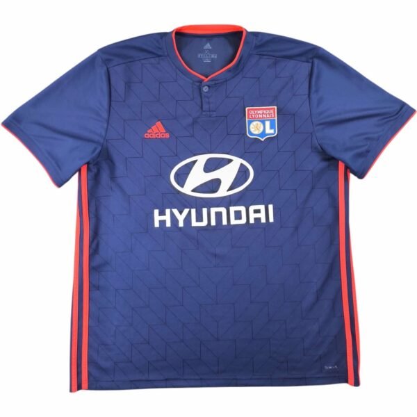 Lyon 2018-19 Adidas vendég foci mez XL-es