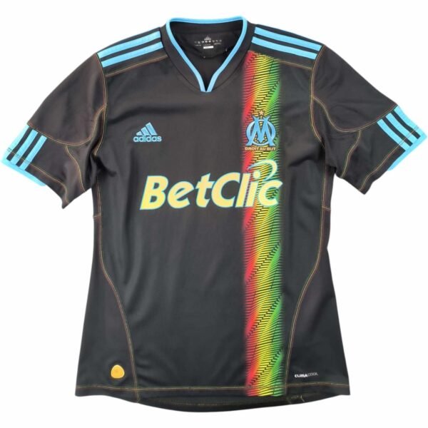 Marseille 2010-11 Adidas harmadik számú foci mez S-es