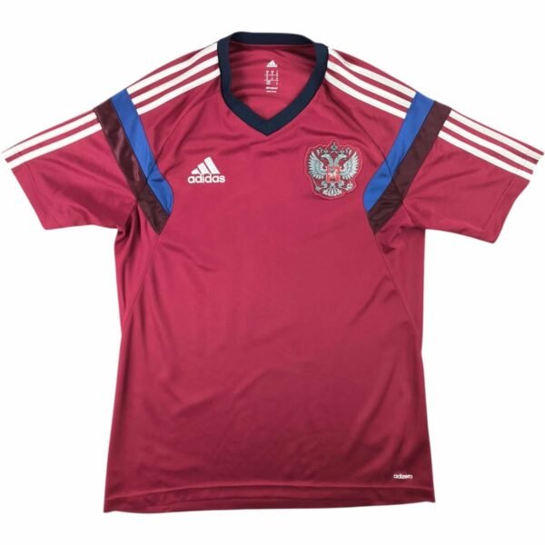 Oroszország Orosz válogatott 2014-15 Adidas training foci mez M-es