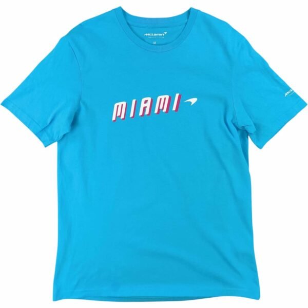 McLaren Miami F1 Formula One motorsport póló M-es