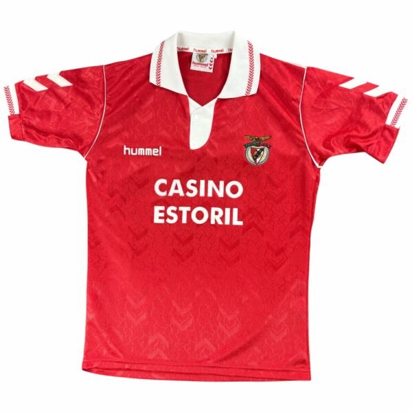 Benfica 1992-93 Hummel hazai foci mez S-es