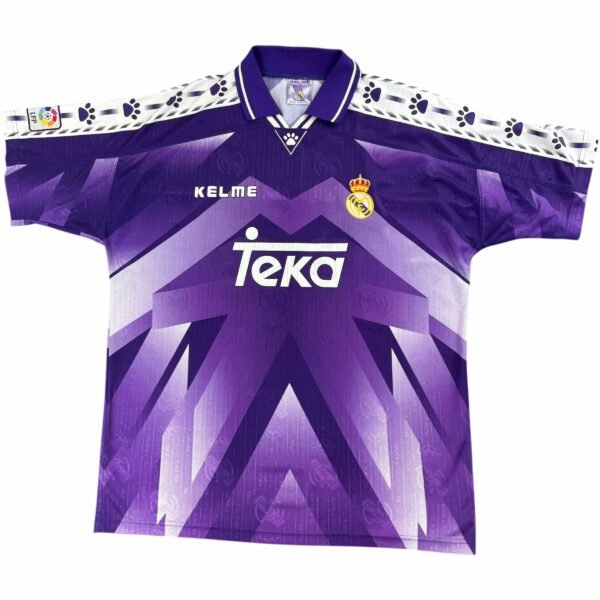 Real Madrid 1996-97 Kelme vendég foci mez L-es