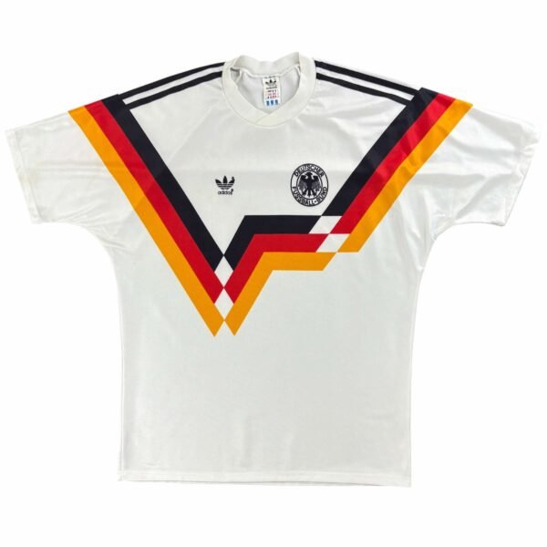 Németország Német válogatott 1988-91 Adidas hazai foci mez M-es