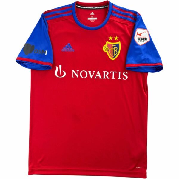 Basel 2019-20 Adidas hazai "Weber #30" foci mez M-es