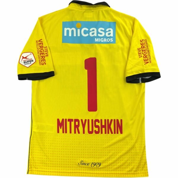Sion 2016-17 Errea kapus Anton Mitryushkin foci mez XL-es