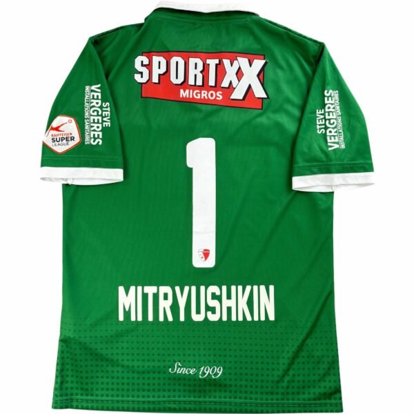 Sion 2016-17 Errea kapus Anton Mitryushkin foci mez XL-es