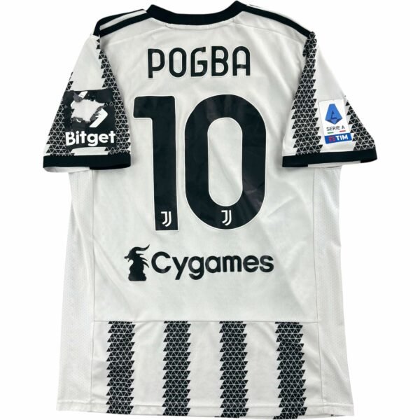 Juventus 2022-23 Adidas hazai Paul Pogba foci mez S-es