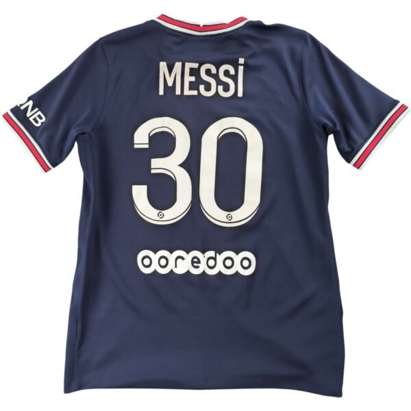 PSG Paris Saint-Germain 2021-22 Jordan hazai Lionel Messi foci mez gyerek XL-es