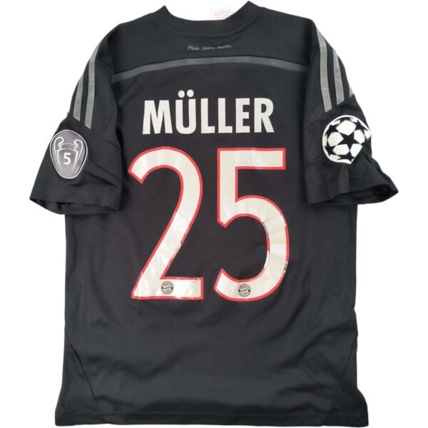 Bayern München 2014-15 Adidas harmadik számú BL Thomas Müller foci mez gyerek 164-es