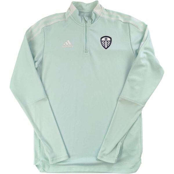 Leeds United 2021-22 Adidas training felső M-es