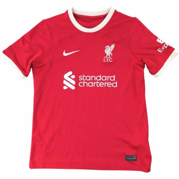 Liverpool 2023-24 Nike hazai foci mez gyerek 147-158-as