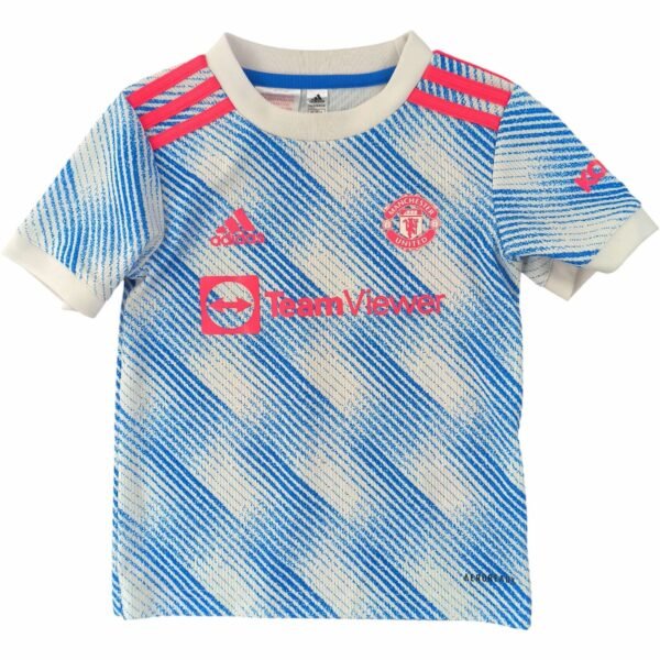 Manchester United 2021-22 Adidas vendég foci mez gyerek 110-es