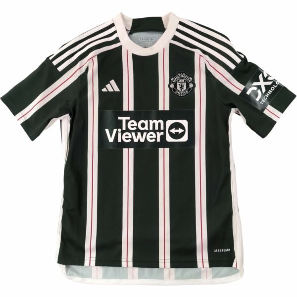 Manchester United 2023-24 Adidas vendég foci mez gyerek 164-es