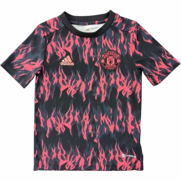 Manchester United 2021-22 Adidas training foci mez gyerek 128-as