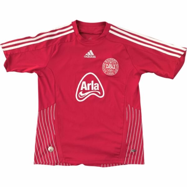 Dánia Dán válogatott 2008-10 Adidas hazai foci mez gyerek 164-es