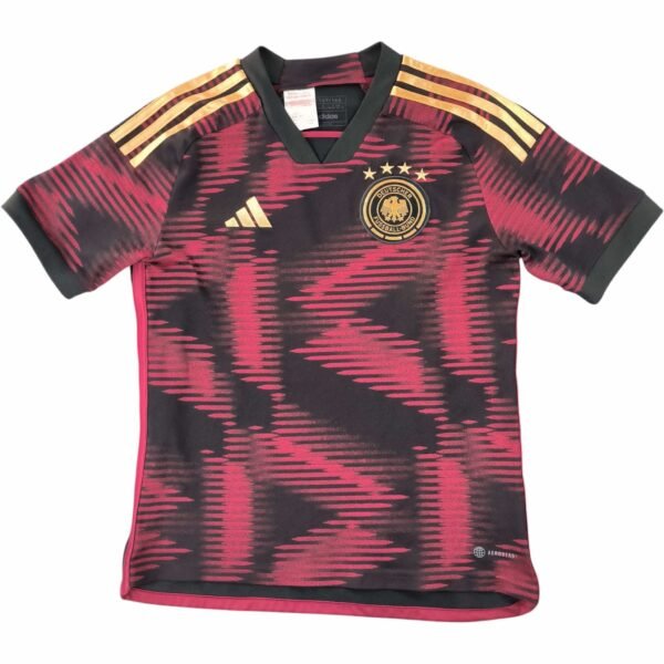 Németország Német válogatott 2022-24 Adidas vendég foci mez gyerek 164-es