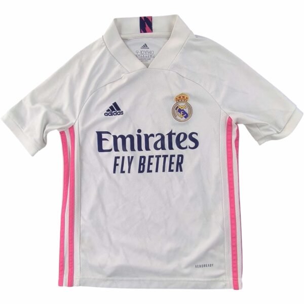 Real Madrid 2020-21 Adidas hazai foci mez gyerek 140-es