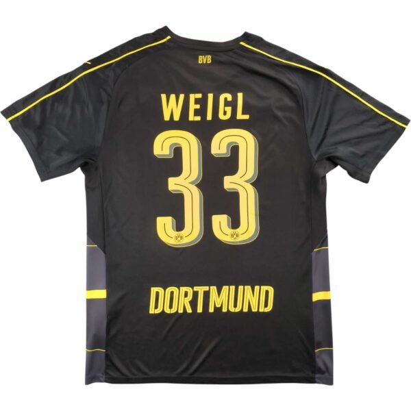 Borussia Dortmund 2016-17 Puma vendég Julian Weigl foci mez L-es