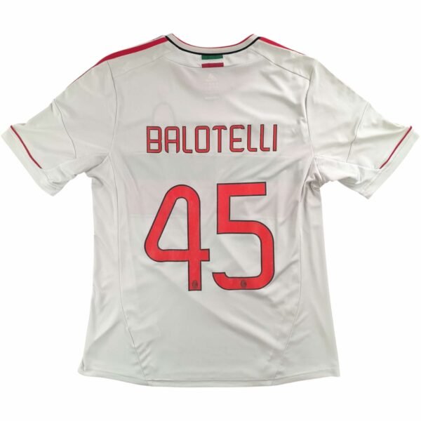 AC Milan 2012-13 Adidas vendég Mario Balotelli foci mez L-es