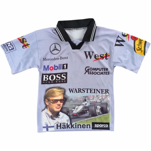 Mika Hakkinen Formula-1 F1 mez gyerek 128-140-es