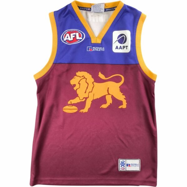 Russell Athletic Brisbane Lions vintage AFL mez M-es