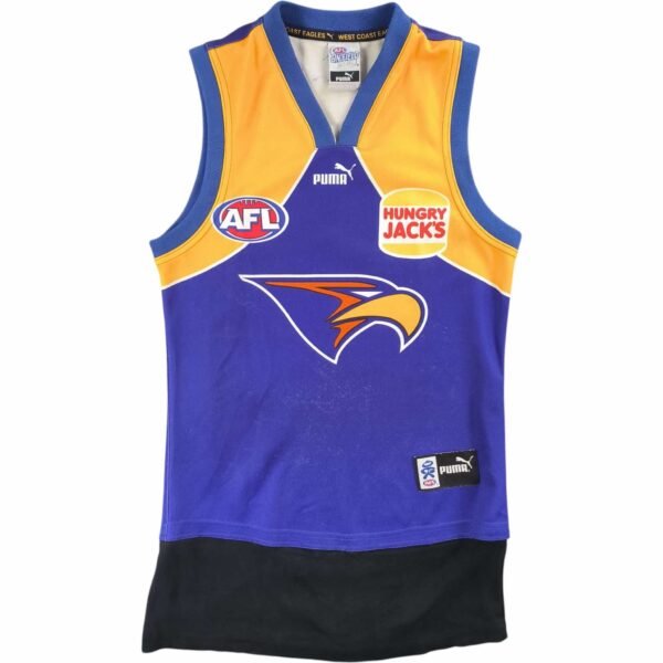 Puma Coast Eagles vintage AFL mez S-es
