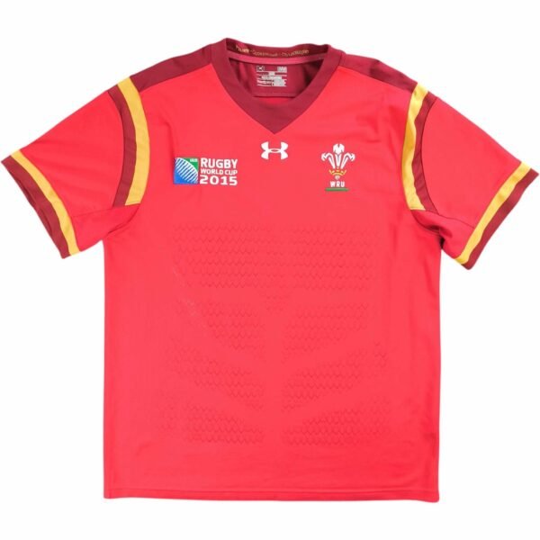 Wales Walesi válogatott 2015 Under Armour Rugby World Cup rögbi mez L-es