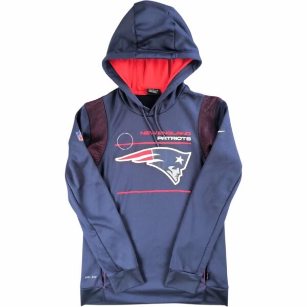 New England Patriots Nike NFL kapucnis felső S-es
