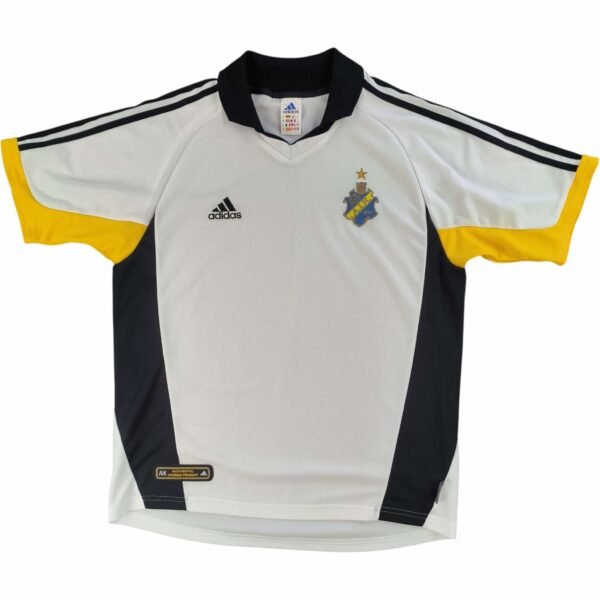 AIK Solna 2002-04 Adidas vendég foci mez XL-es