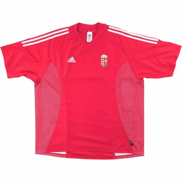 Magyarország Magyar válogatott 2002-04 Adidas hazai foci mez XXL-es